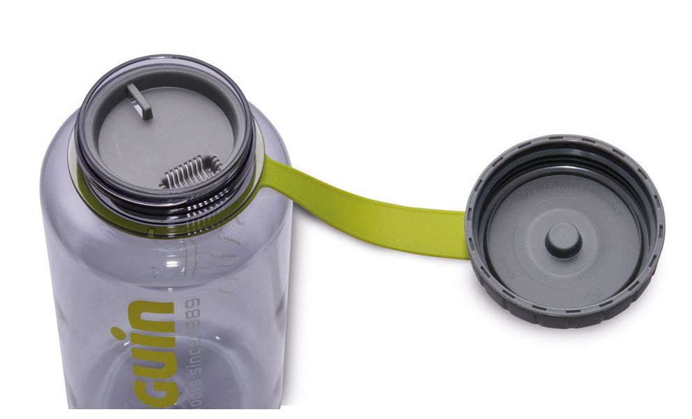 Пляшка для води з ситечком Pinguin Tritan Fat (Green) на 1000 мл, тритан, Об'єм: 1000, Колір виробника: Green, зображення 3