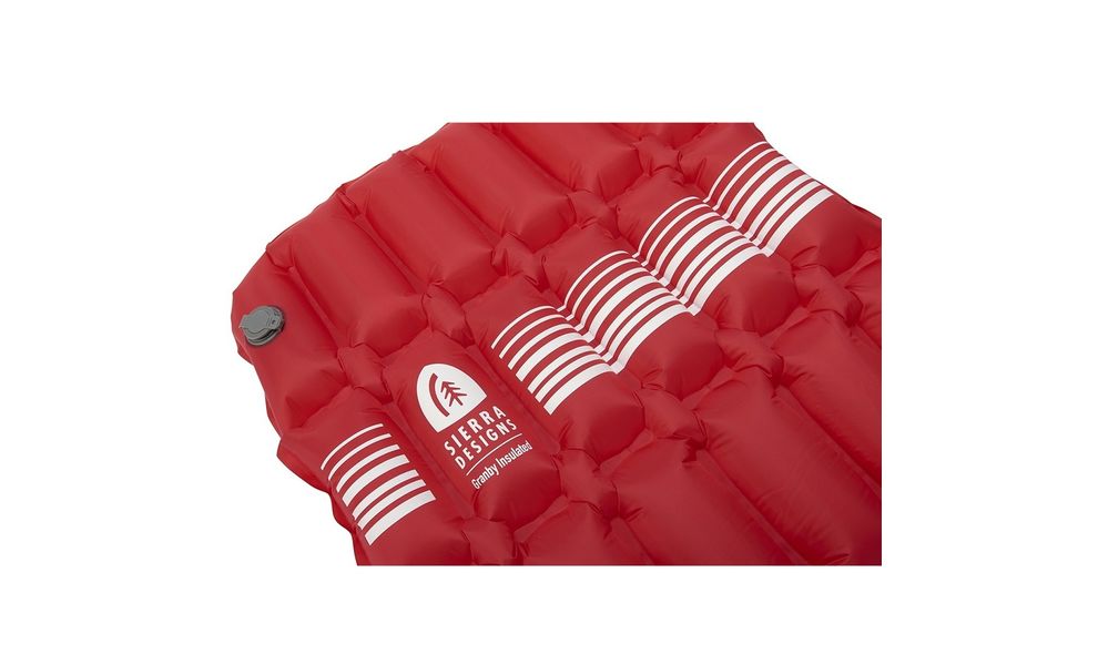 Надувний каремат Sierra Designs Granby Insulated, Товщина: 7,6, Колір виробника: Red, зображення 3