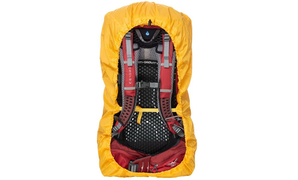 Дощовик на рюкзак Turbat Raincover - L (Yellow), 55-75 л, Об'єм рюкзака: 55-75, Колір виробника: Yellow, зображення 2