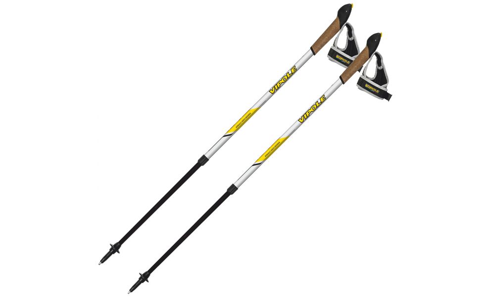 Палиці для скандинавської ходьби Vipole High Performer Alu - 2024, 90-130 см, Тип розміру: 90-130 см, зображення 2