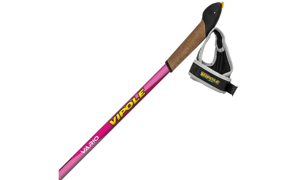 Палиці для скандинавської ходьби Vipole Vario Novice (Pink), 90-130 см, Колір виробника: Pink, зображення 3