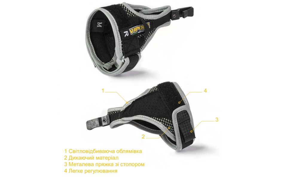 Палиці для скандинавської ходьби Vipole Vario Novice (Pink), 90-130 см, Колір виробника: Pink, зображення 6