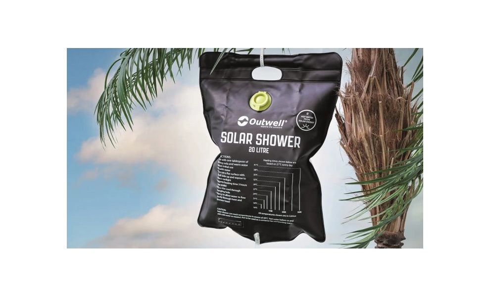 Портативний душ Outwell Solar Shower (Black), 20 л, зображення 2