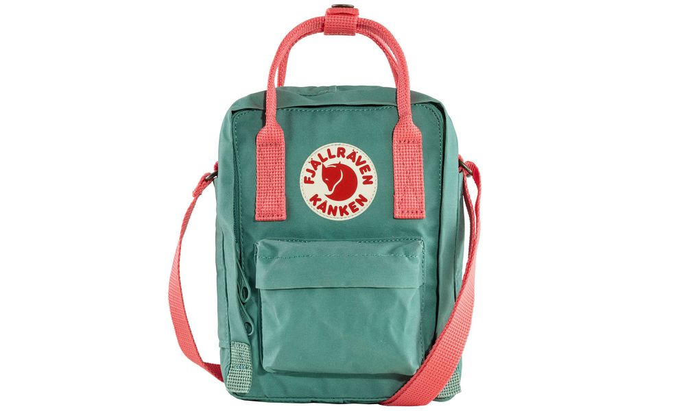 Сумка для документів Fjallraven Kanken Sling (664-319/Frost Green-Peach Pink), 2,5 л, Об'єм: 2,5, Колір виробника: 664-319/Frost Green-Peach Pink, зображення 3