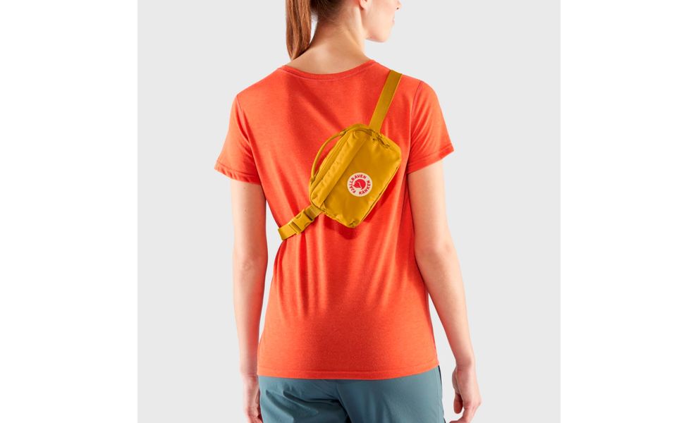 Сумка на пояс Fjallraven Kanken Hip Pack - 23796 (160/Ochre), 2 л, Об'єм: 2, Колір виробника: 160/Ochre, зображення 7