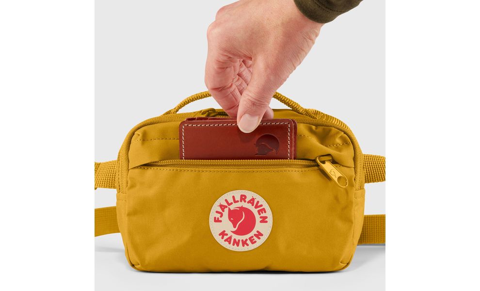 Сумка на пояс Fjallraven Kanken Hip Pack - 23796 (021/Fog), 2 л, Об'єм: 2, Колір виробника: 021/Fog, зображення 8