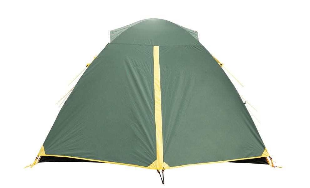 3-місний намет Tramp Lair 3 V2 (2022): двошаровий, з тамбуром, Кількість місць: 3, Колір: Green/Yellow, зображення 6