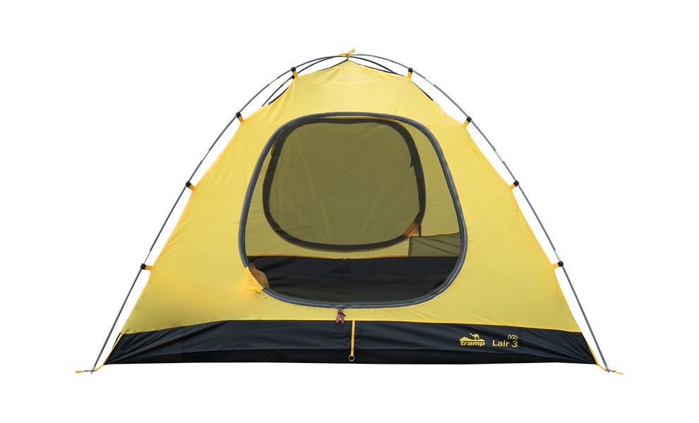 3-місний намет Tramp Lair 3 V2 (2022): двошаровий, з тамбуром, Кількість місць: 3, Колір: Green/Yellow, зображення 12