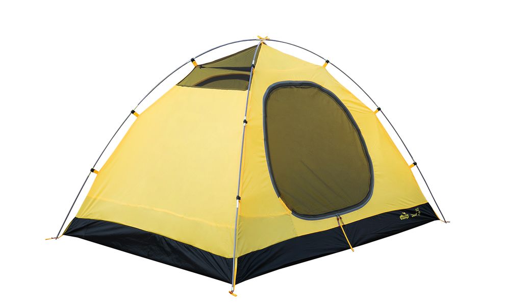 Намет Tramp TRT-055 Scout 2 V2 (Green/Yellow), 2-місний, Кількість місць: 2, Колір: Green/Yellow, зображення 10