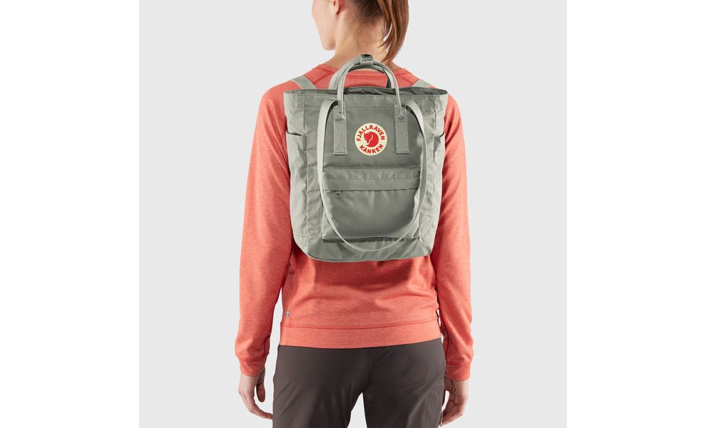 Сумка-рюкзак Fjallraven Kanken Totepack (160/Ochre), 14 л, зображення 5
