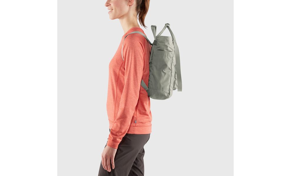 Сумка-рюкзак Fjallraven Kanken Totepack (664/Frost Green), 14 л, зображення 6