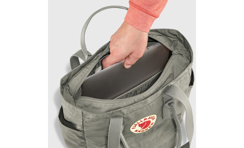 Сумка-рюкзак Fjallraven Kanken Totepack (312/Pink), 14 л, зображення 8