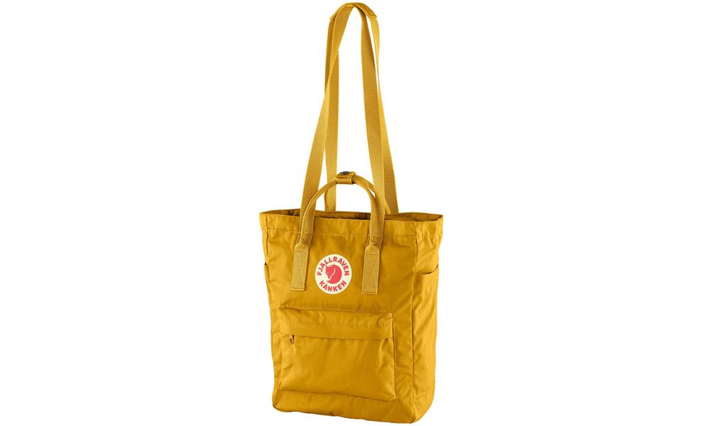 Сумка-рюкзак Fjallraven Kanken Totepack (160/Ochre), 14 л, зображення 3