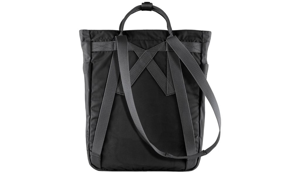 Сумка-рюкзак Fjallraven Kanken Totepack (550/Black), 14 л, зображення 2