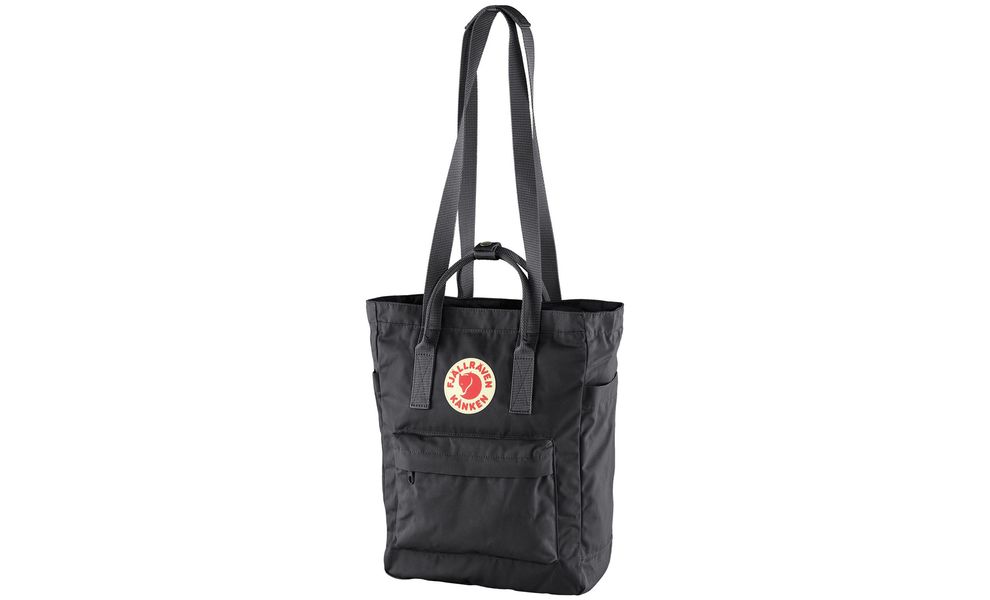 Сумка-рюкзак Fjallraven Kanken Totepack (550/Black), 14 л, зображення 3