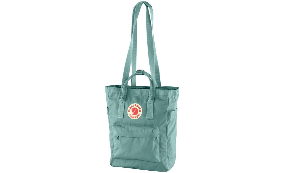 Сумка-рюкзак Fjallraven Kanken Totepack (664/Frost Green), 14 л, зображення 3
