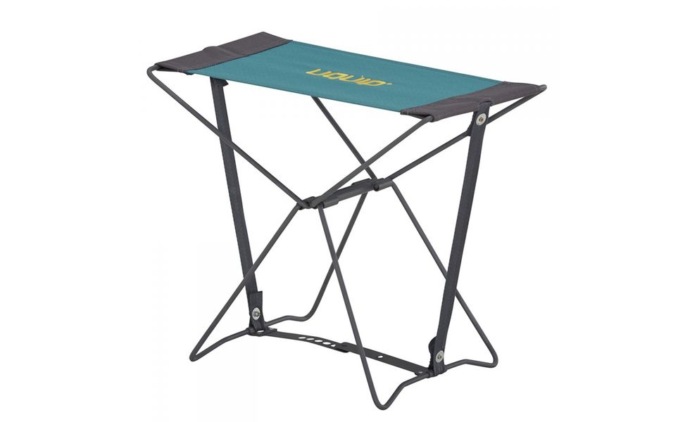 Компактний розкладний табурет на природу Uquip Fancy (Blue/Grey), Колір виробника: Blue/Grey, зображення 2