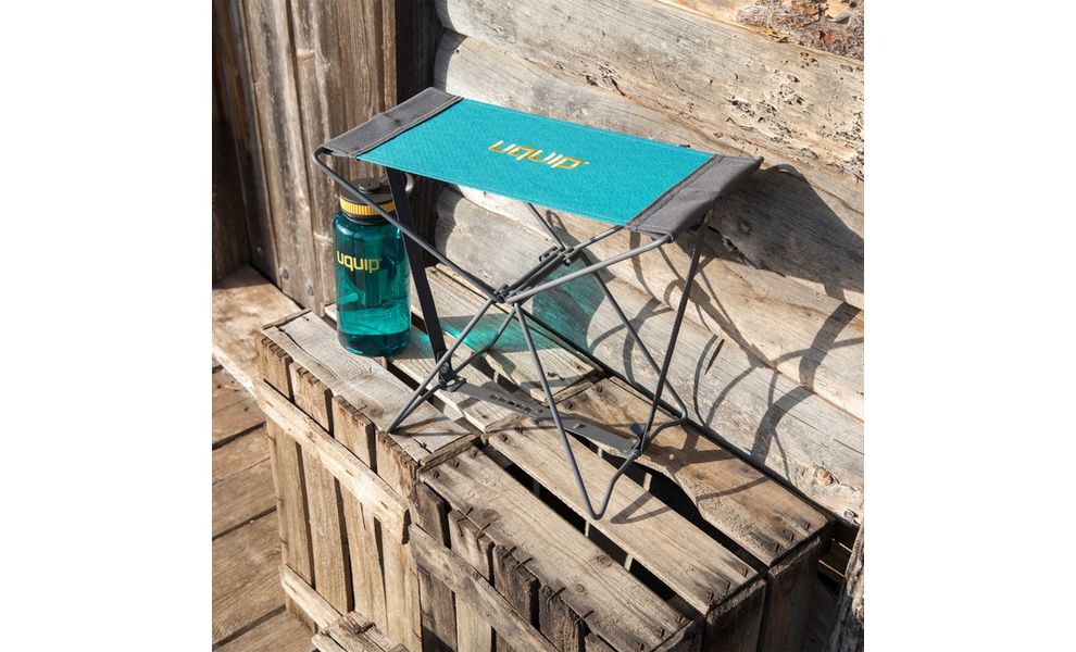 Компактний розкладний табурет на природу Uquip Fancy (Blue/Grey), Колір виробника: Blue/Grey, зображення 9