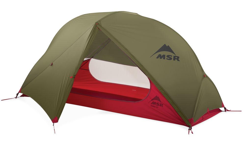1-місний намет MSR Hubba NX (Green): двошаровий, Кількість місць: 1, Колір: Green, зображення 3