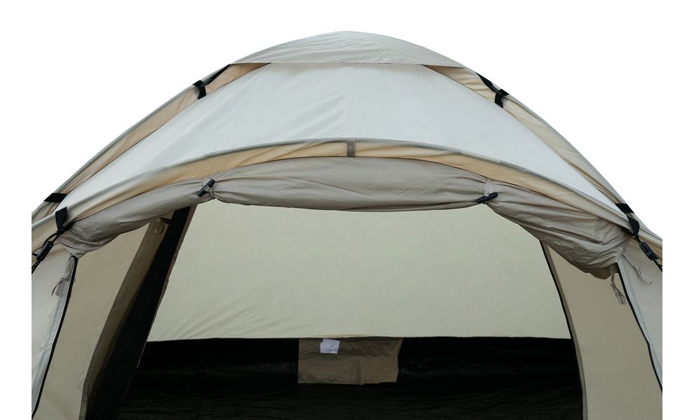 3-місний намет Tramp Fly 3 (Sand): одношаровий, з тамбуром, Кількість місць: 3, Колір: Sand/Black, зображення 11