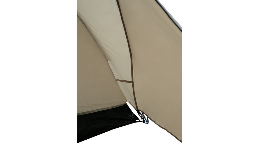 3-місний намет Tramp Fly 3 (Sand): одношаровий, з тамбуром, Кількість місць: 3, Колір: Sand/Black, зображення 13