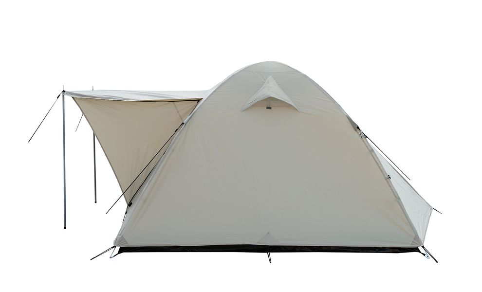3-місний намет Tramp Wonder 3 (Sand): двошаровий, Кількість місць: 3, Колір: Sand/Black, зображення 6