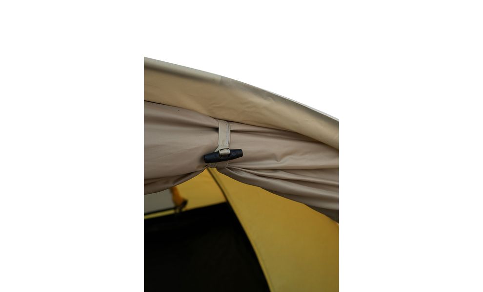 3-місний намет Tramp Camp 3 (Sand): двошаровий, з тамбуром, Кількість місць: 3, Колір: Sand/Black, зображення 18