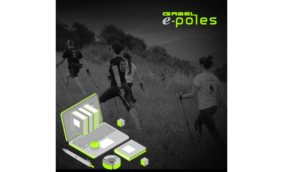 Палиці для скандинавської ходьби Gabel E-Poles G-1A XTL, 115-140 см, зображення 5