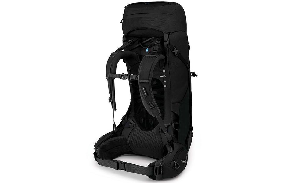 Рюкзак Osprey Aether 55 - S/M (Black), Об'єм: 55, Колір виробника: Black, Тип розміру спинки: S/M, зображення 2