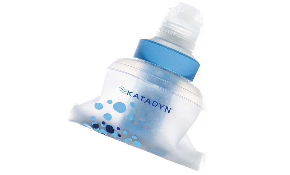 М'яка пляшка з фільтром для води Katadyn BeFree на 1 л, Об'єм резервуару: 1000, Колір резервуару: Clear, зображення 3