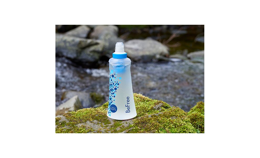 М'яка пляшка з фільтром для води Katadyn BeFree на 1 л, Об'єм резервуару: 1000, Колір резервуару: Clear, зображення 5