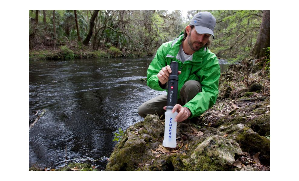 Туристичний насосний фільтр для води Katadyn Combi Plus (керамічний + вугільний), зображення 7
