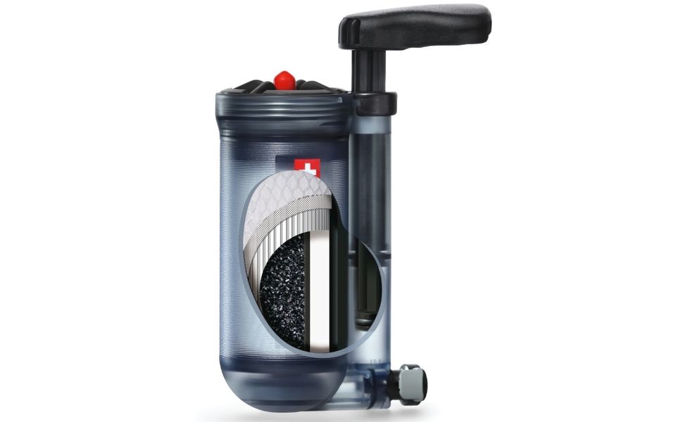 Туристичний насосний фільтр для води Katadyn Hiker Pro (мікрофільтр + вугільний), зображення 3