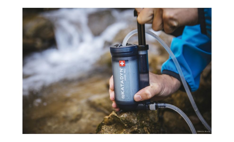 Туристичний насосний фільтр для води Katadyn Hiker Pro (мікрофільтр + вугільний), зображення 6