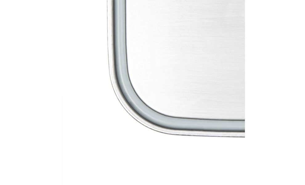 Туристичний ланчбокс з ручками-замками Tatonka Lunch Box I Lock на 1000 мл, нержавіюча сталь, Тип контейнеру: 1 відділення, Об'єм: 1000, зображення 3