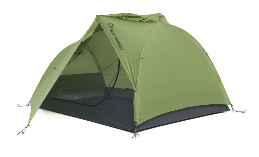 3-місний ультралегкий намет Sea to Summit Telos TR3: двошаровий, 3-сезонний, Кількість місць: 3, Колір: Green, зображення 3