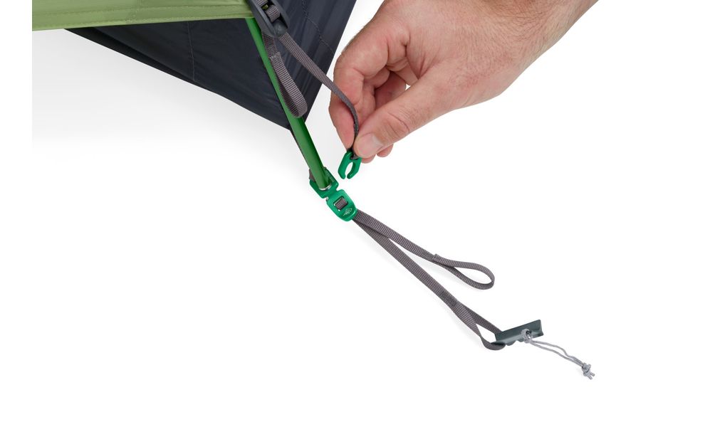 3-місний ультралегкий намет Sea to Summit Telos TR3 Plus: двошаровий, 4-сезонний, Кількість місць: 3, Колір: Green, зображення 13