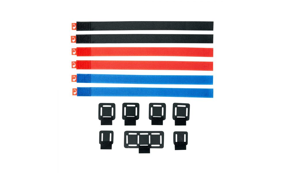 Набір стяжок Tatonka Loop Strap & Patch Set 20 мм, 30 см, Ширина: 20, Довжина: 30, Колір: Mix, зображення 2