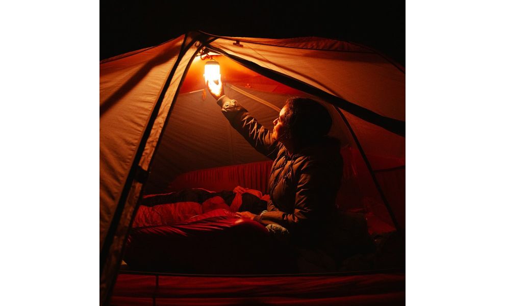 Кемпінговий ліхтар з функцією павербанк BioLite Alpenglow 250 (Teal): RGB-світло, Micro USB, Колір корпусу: Teal, зображення 7