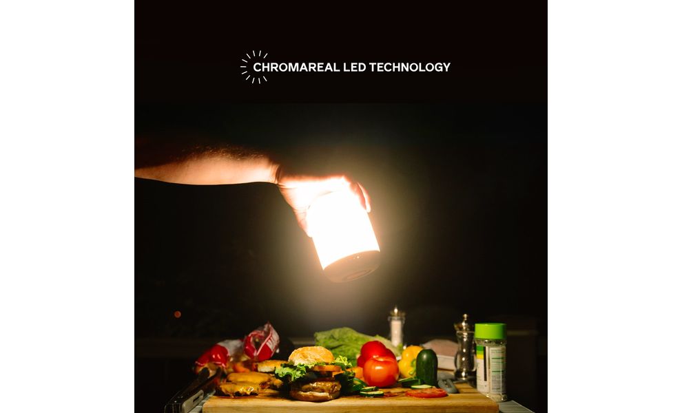 Кемпінговий ліхтар з функцією павербанк BioLite Alpenglow 250 (Teal): RGB-світло, Micro USB, Колір корпусу: Teal, зображення 9