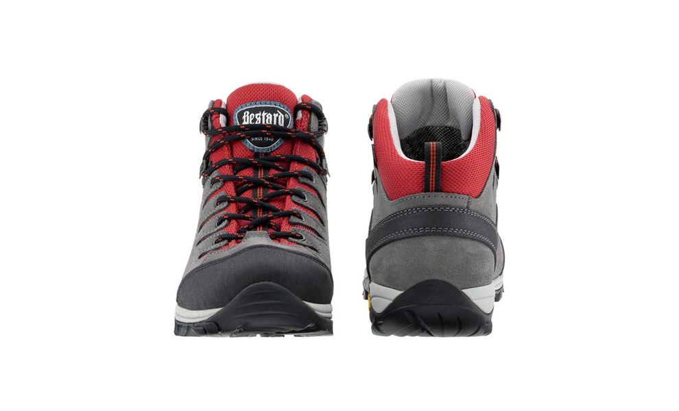Трекінгові черевики жіночі Bestard 3534 Travessa Lady (Grey/Red), Колір виробника: Grey/Red, Розмір виробника: EU 37, зображення 3