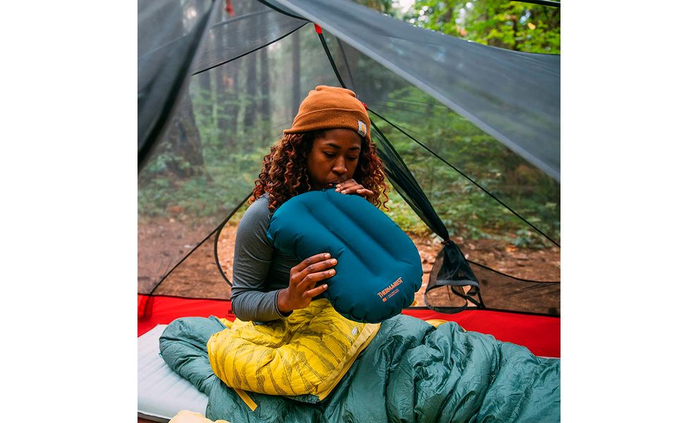 Туристична надувна подушка Therm-a-Rest Air Head Lite - Regular (Deep Pacific), Тип розміру: Regular, Колір виробника: Deep Pacific, зображення 4