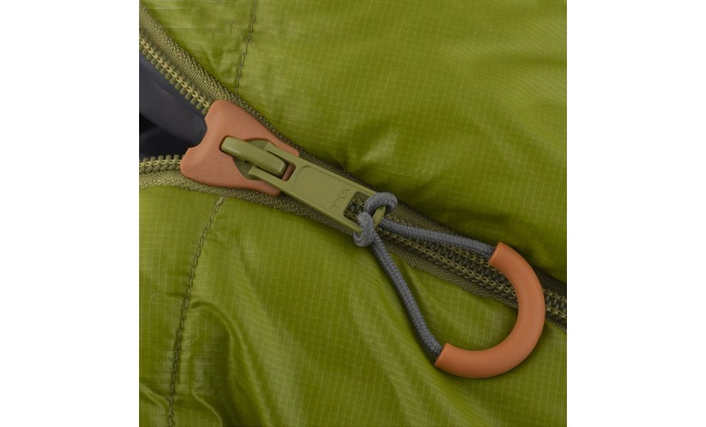 Демісезонний туристичний спальник Pinguin Micra CCS 175 (Green) до 1°C: з капюшоном, Максимальний зріст користувача: 175, Колір: Green, Сторона застібки: права, зображення 3