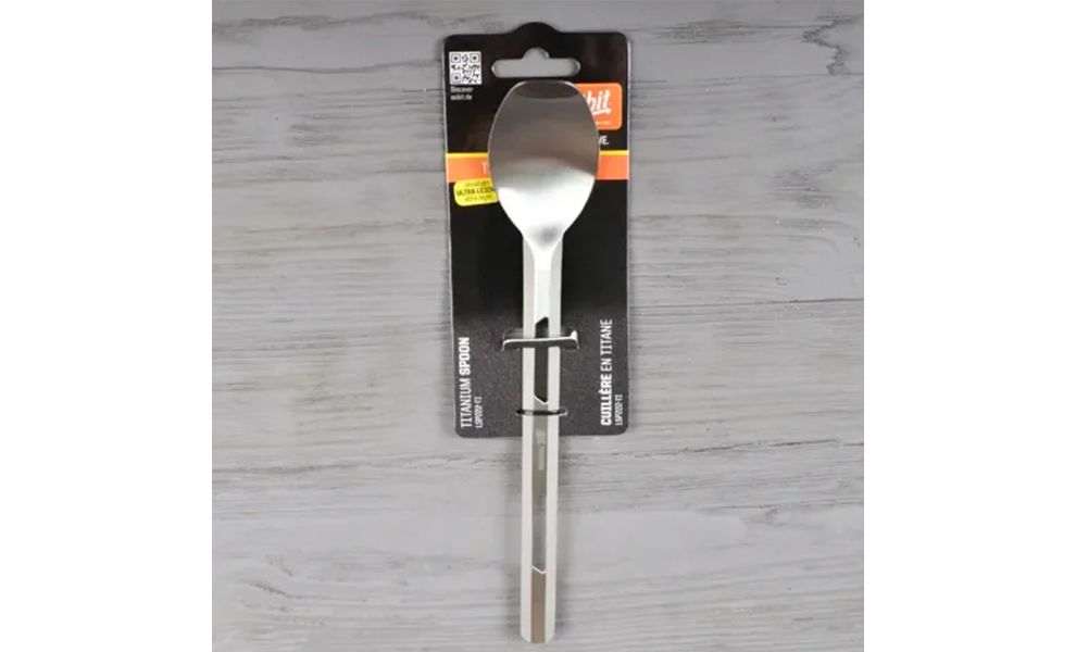 Туристична ложка з довгою ручкою Esbit LSP222-TI, титан, зображення 2
