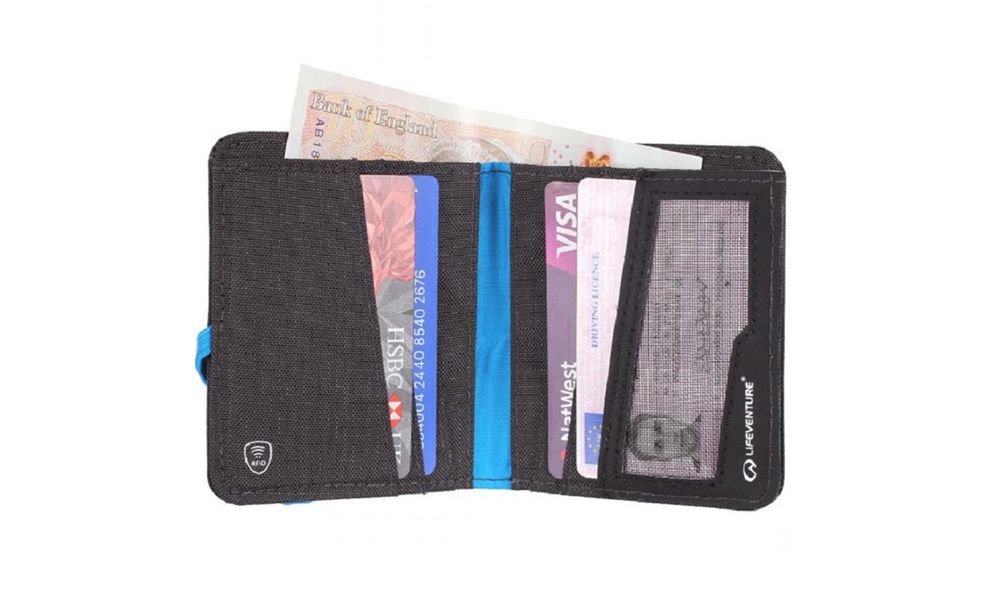 Гаманець Lifeventure Recycled RFID Compact Wallet (Grey), зображення 2
