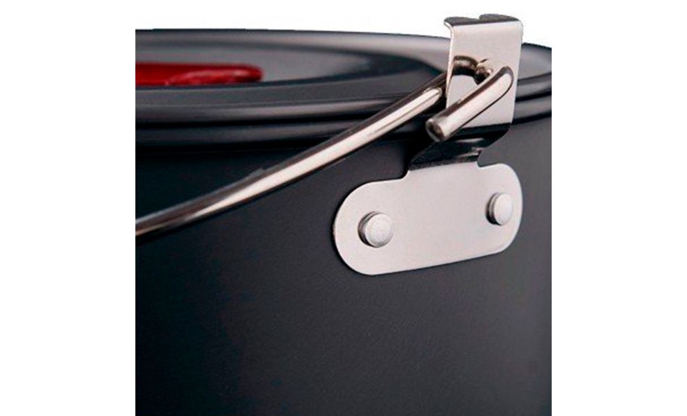 Туристичний казанок для вогнища Naturehike NH17D021-G на 4 л, анодований алюміній, зображення 3