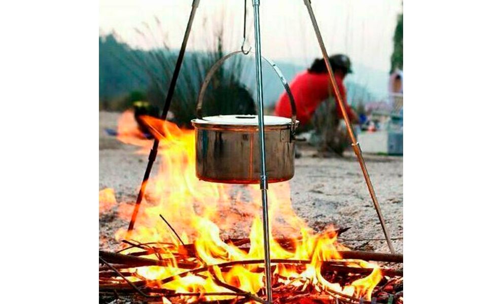 Тринога для казана Naturehike Light Tripod NH17S00S-G, зображення 3