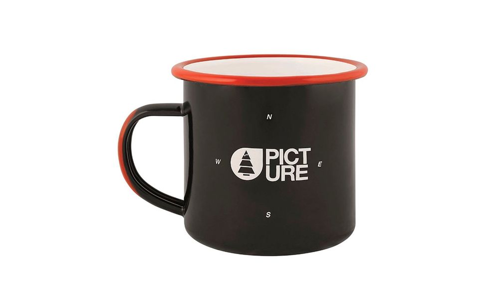 Кемпінгова кружка Picture Organic Sherman (Black Mountain) на 350 мл, нержавіюча сталь, Об'єм: 350, Колір: Black Mountain, зображення 2
