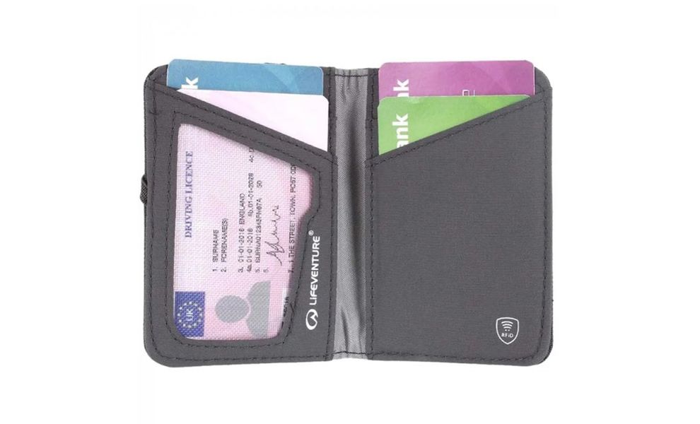 Гаманець Lifeventure Recycled RFID Card Wallet (Grey), Колір виробника: Grey, зображення 4