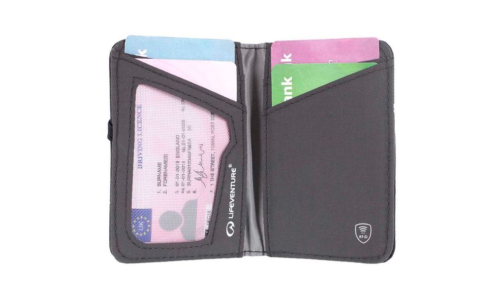 Гаманець Lifeventure Recycled RFID Card Wallet (Navy), Колір виробника: Navy, зображення 4